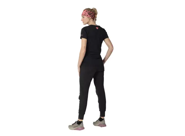 Dynafit Blacklight Cotton damska koszulka z krótkim rękawem Black Out