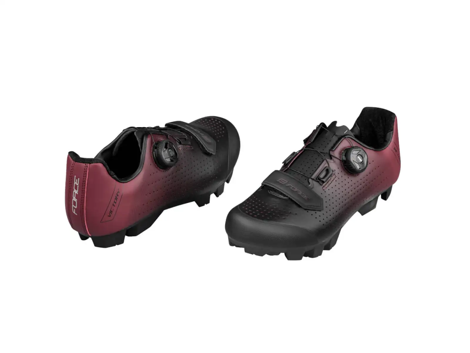 Force Victory MTB męskie buty czarna/bordo