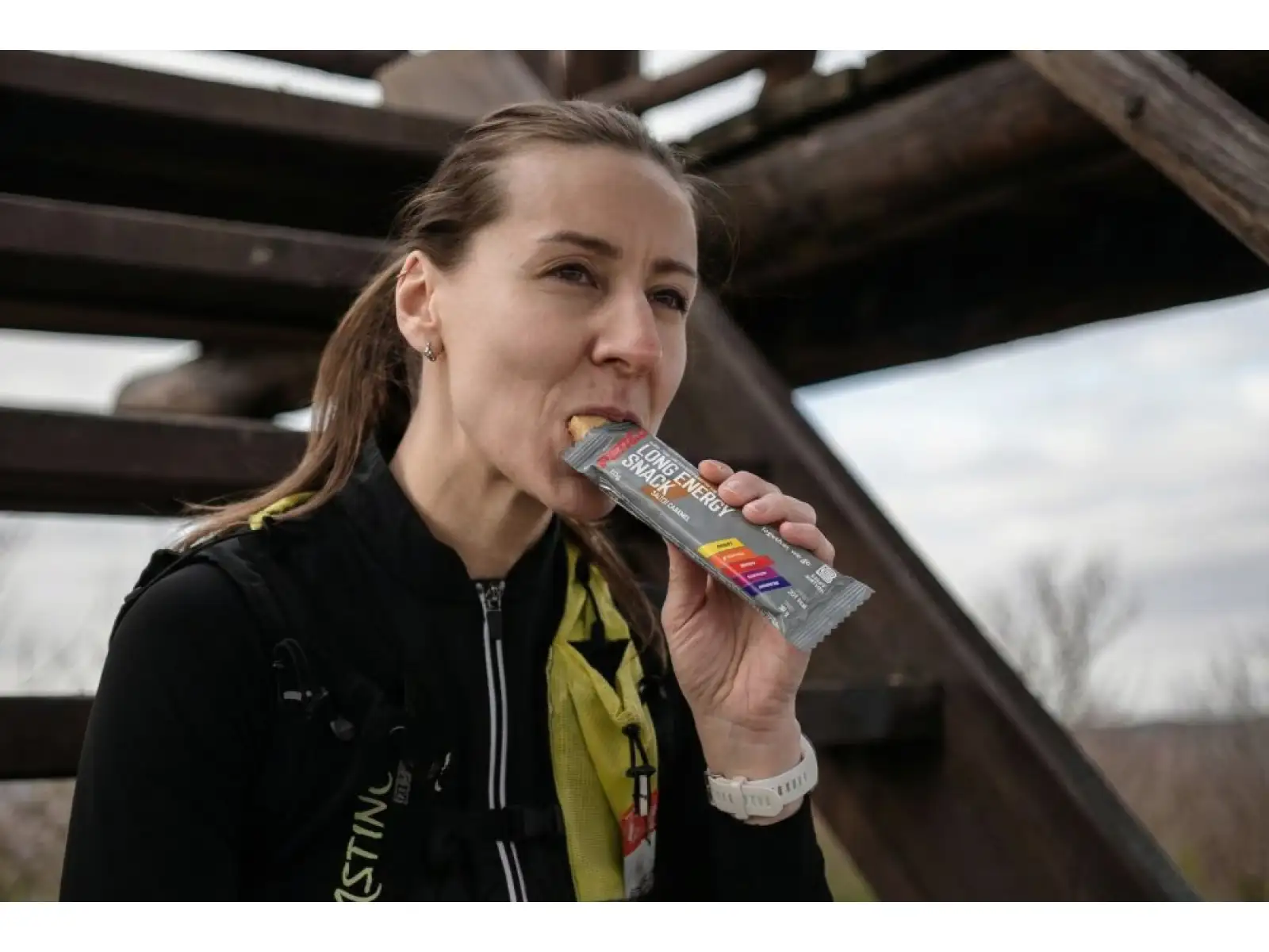 Penco Long Energy snack 50g słony karmel