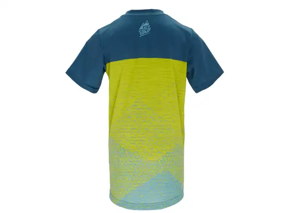 Silvini Denni dziecięcy dres krótki rękaw Blue/Neon