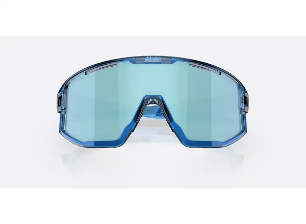 Bliz Fusion Small okulary przeciwsłoneczne Transparent Blue/Smoke Ice Blue Multi