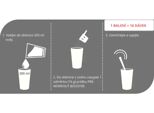 Sponser Pre-workout Booster przedtreningowy booster 256 g