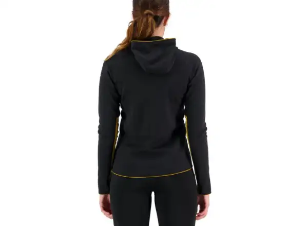 Mons Royale Approach Merino Shift Fleece Hood damska bluza dlugi rekaw czarna