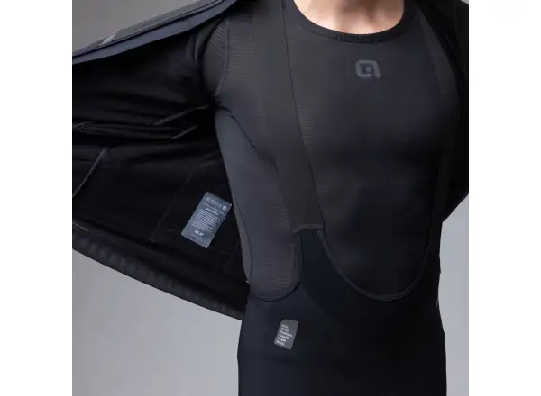 Alé R-EV1 Wool Speed męska zimowa kurtka rowerowa Black