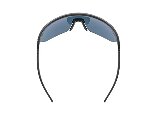 Uvex Pace One okulary Black Matt/Mirror Blue