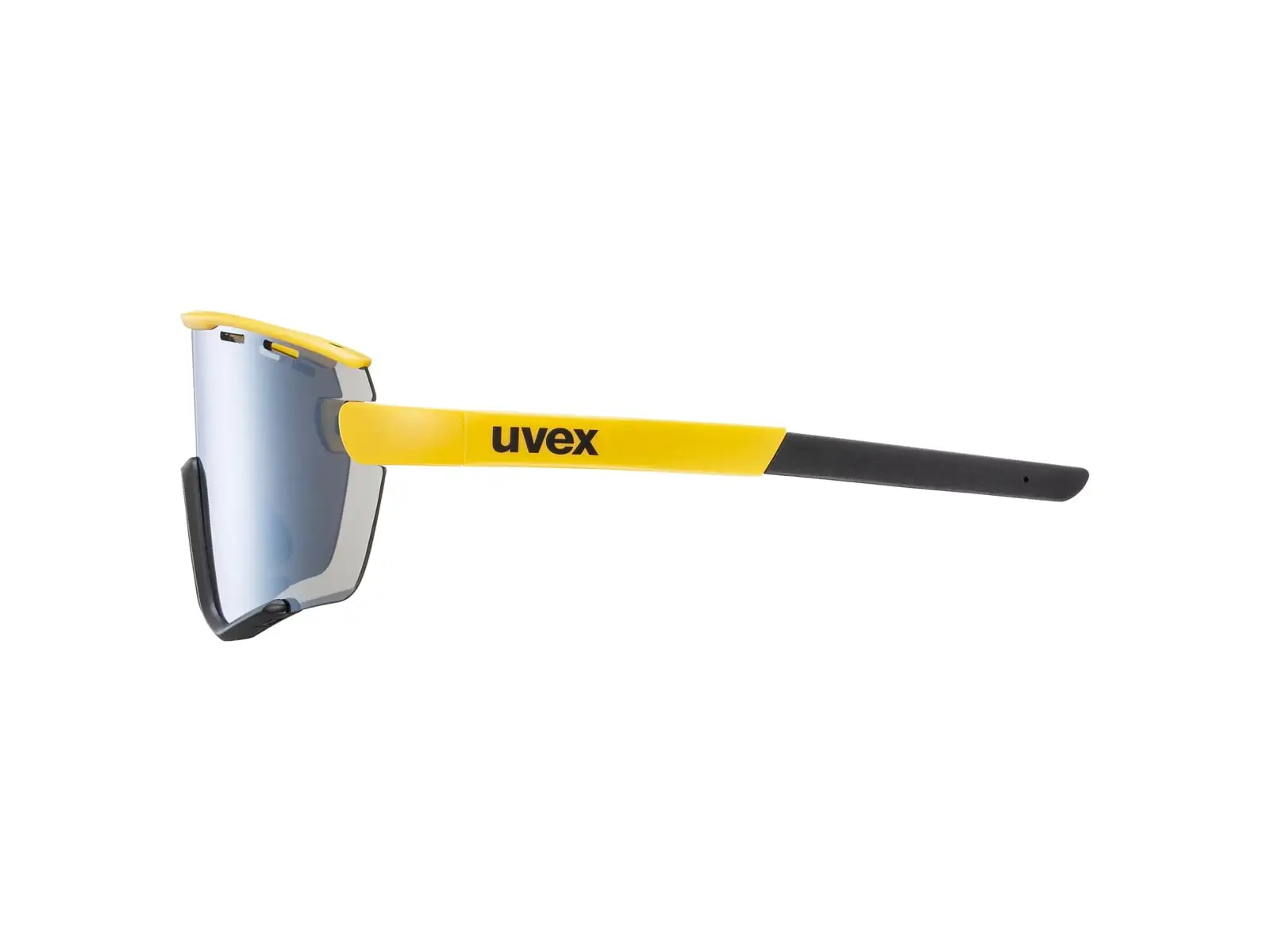 Uvex Sportstyle 236 okulary rowerowe Set Sunbee Black Mat/Mirror Silver+Clear