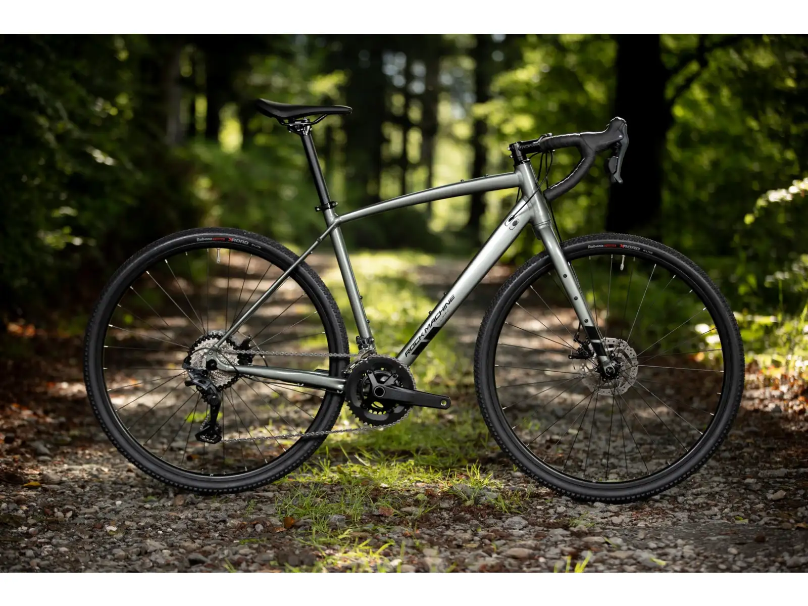 Rock Machine Lukk 40 gravel rower Gloss Granite Green