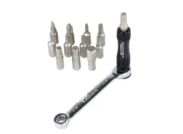 Lezyne Ratchet Kit narzędzia black/nickel