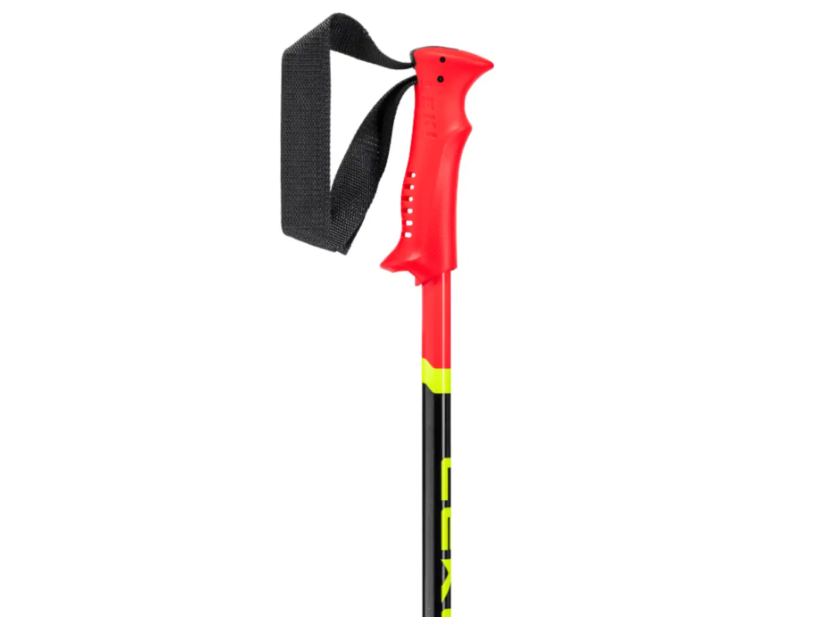 Leki Racing Kids dziecięce kije zjazdowe Bright Red/Black/Neon Yellow