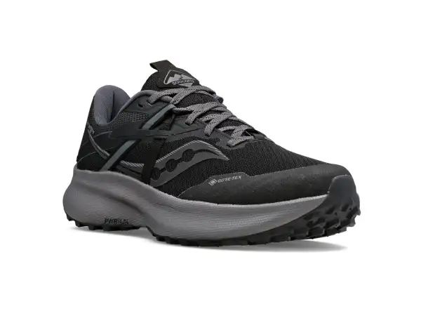 Saucony Ride 15 TR GTX damskie buty do biegania Black/Charcoal