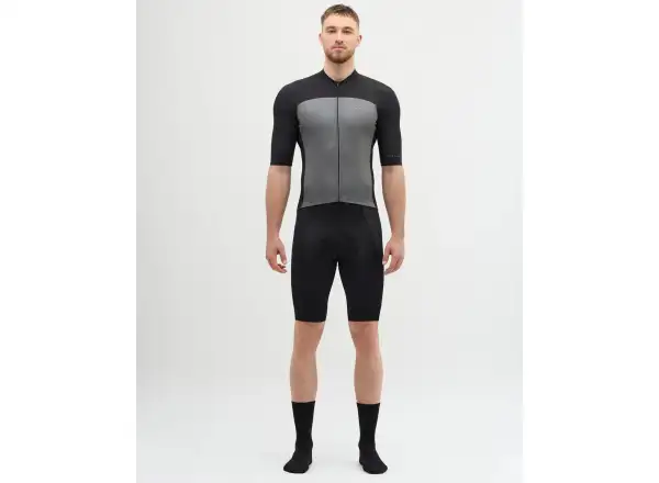 Silvini Stelvio męska koszulka z krótkim rękawem Black/Ruby