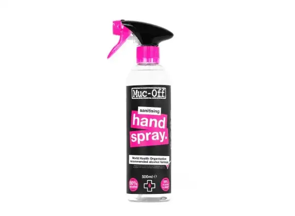 Muc Off Sanitising Hand Spray spray antybakteryjny do rąk 500 ml