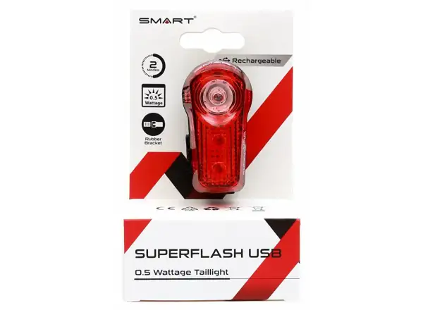 Smart 317 R 0,5W Led USB tylna lampka