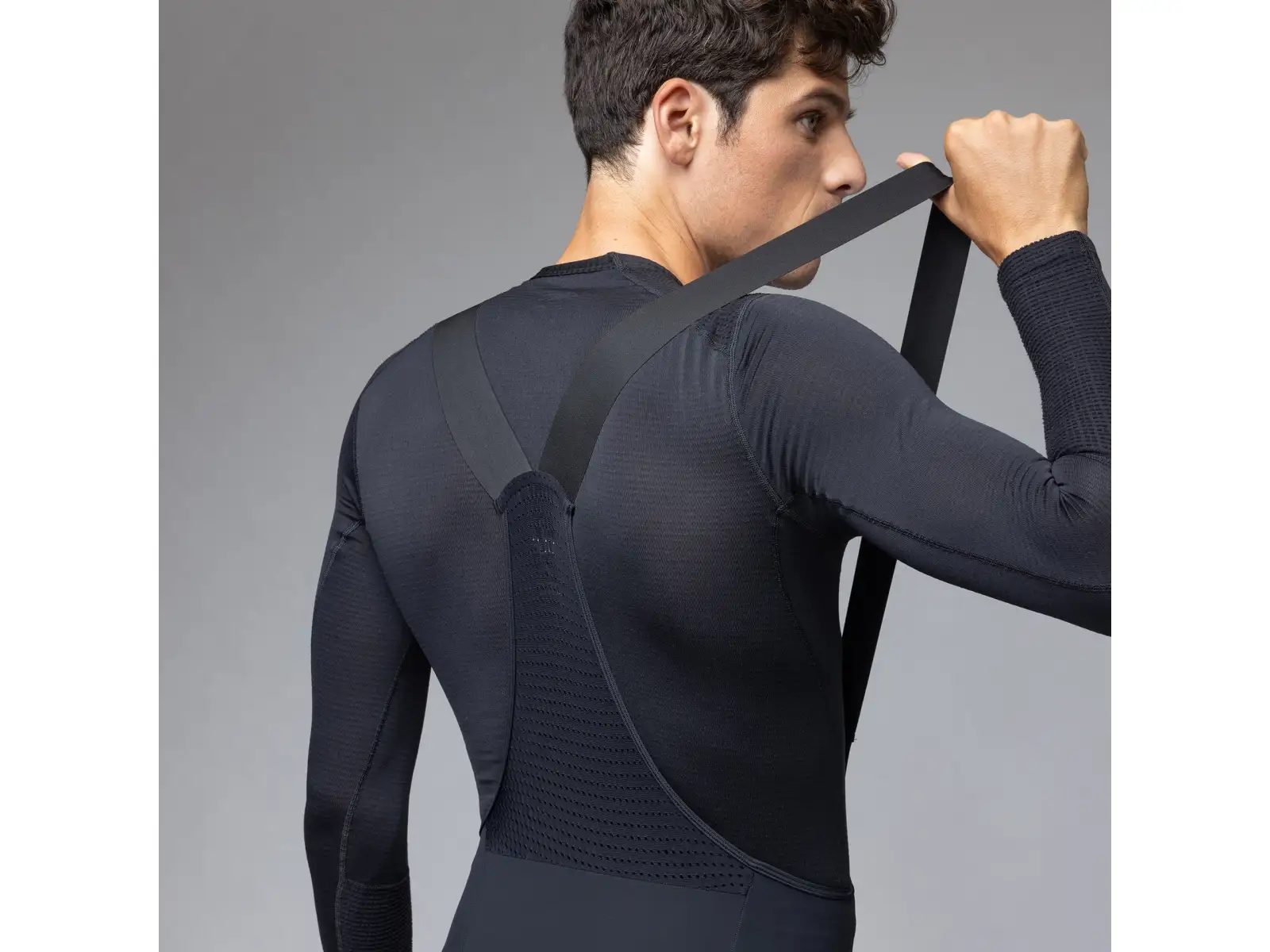 Alé R-EV1 Thermo Shield męskie zimowe spodnie rowerowe Black