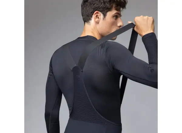 Alé R-EV1 Thermo Shield męskie zimowe spodnie rowerowe Black