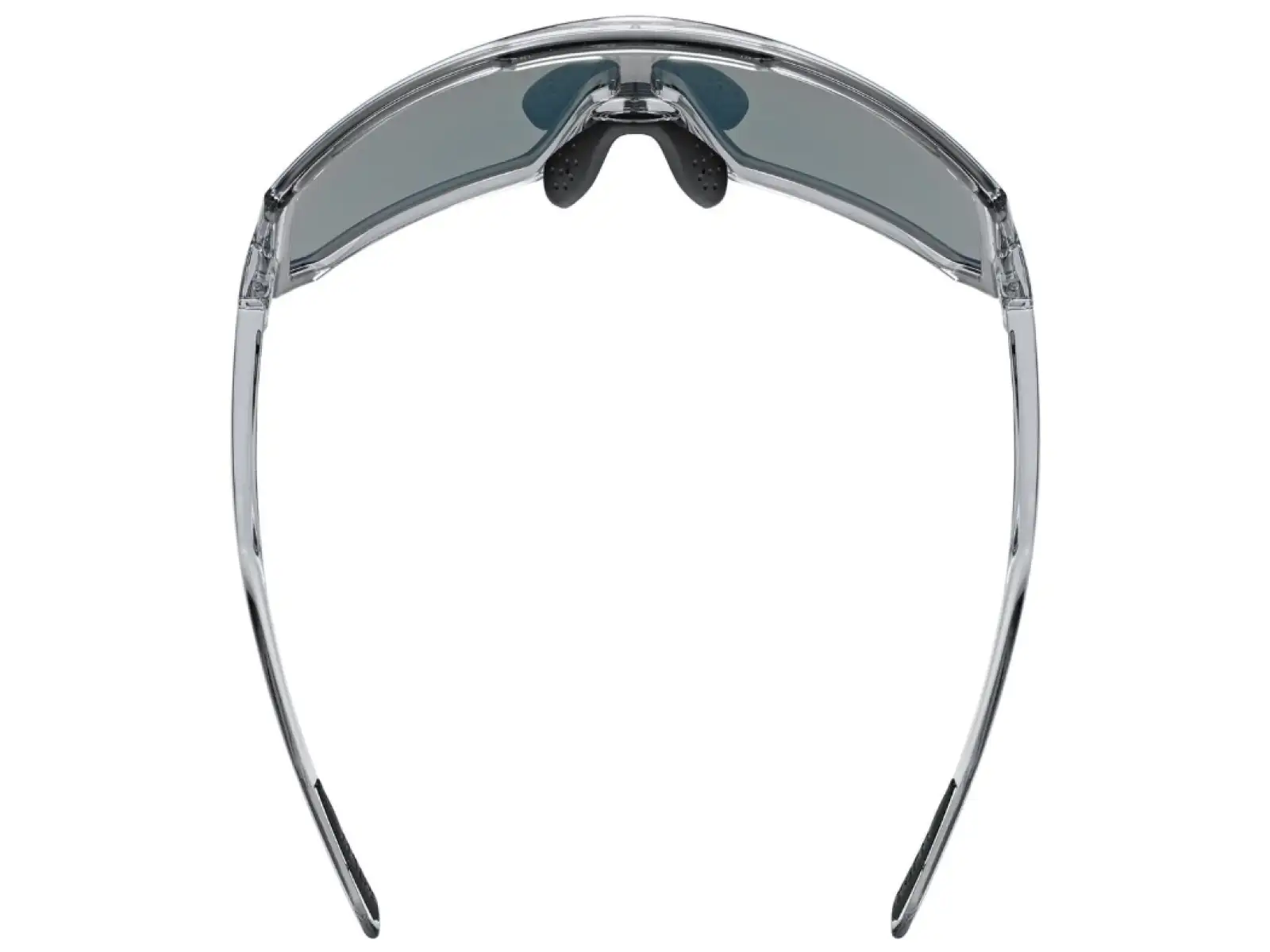 Uvex Sportstyle 235 okulary okulary Smoke Transparent/Mirror Red