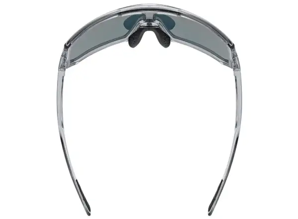Uvex Sportstyle 235 okulary okulary Smoke Transparent/Mirror Red