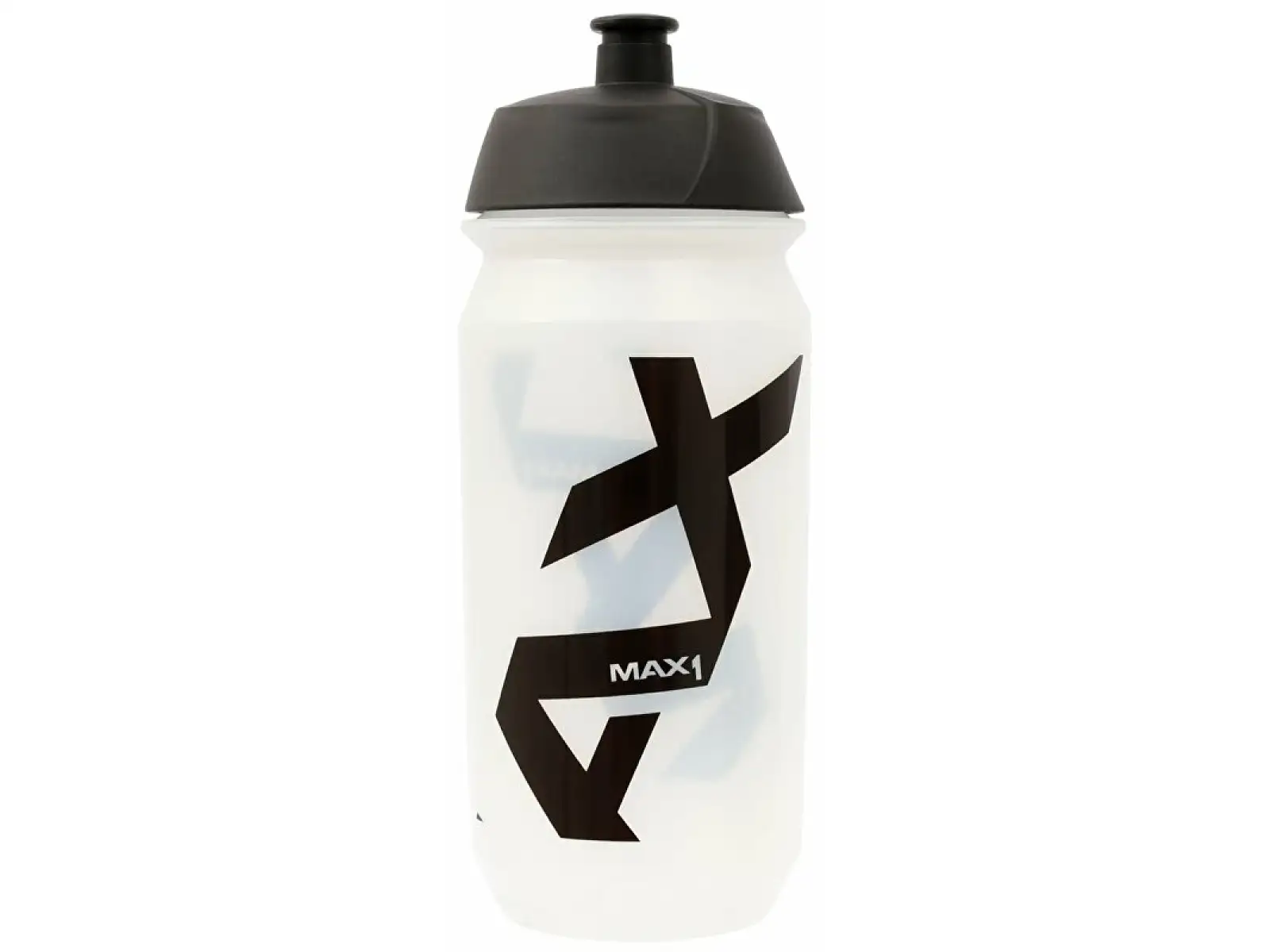 Max1 Stylo butelka 650 ml przezroczysta czarna