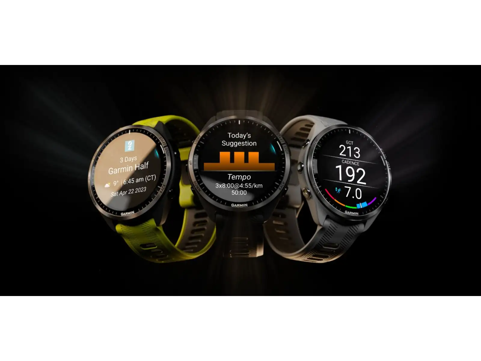 Garmin Forerunner 965 inteligentny zegarek Silver Titan/White