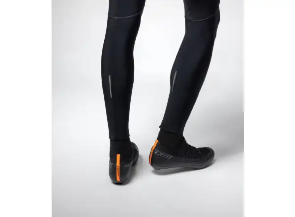 ALÉ Calzamaglia C/B Winter męskie zimowe spodnie rowerowe black/fluo yellow