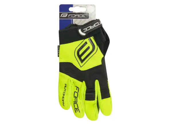 Force MTB Autonomy rękawice letnie fluo
