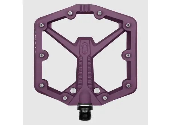 Crankbrothers Stamp 1 Large Gen 2 platformowe pedały śliwkowy fioletowy