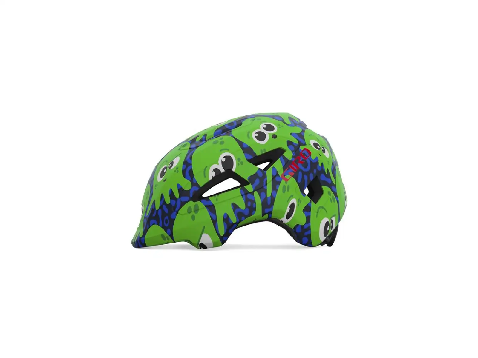Giro Scamp II dziecięcy kask Mat Midnight/Green Inked