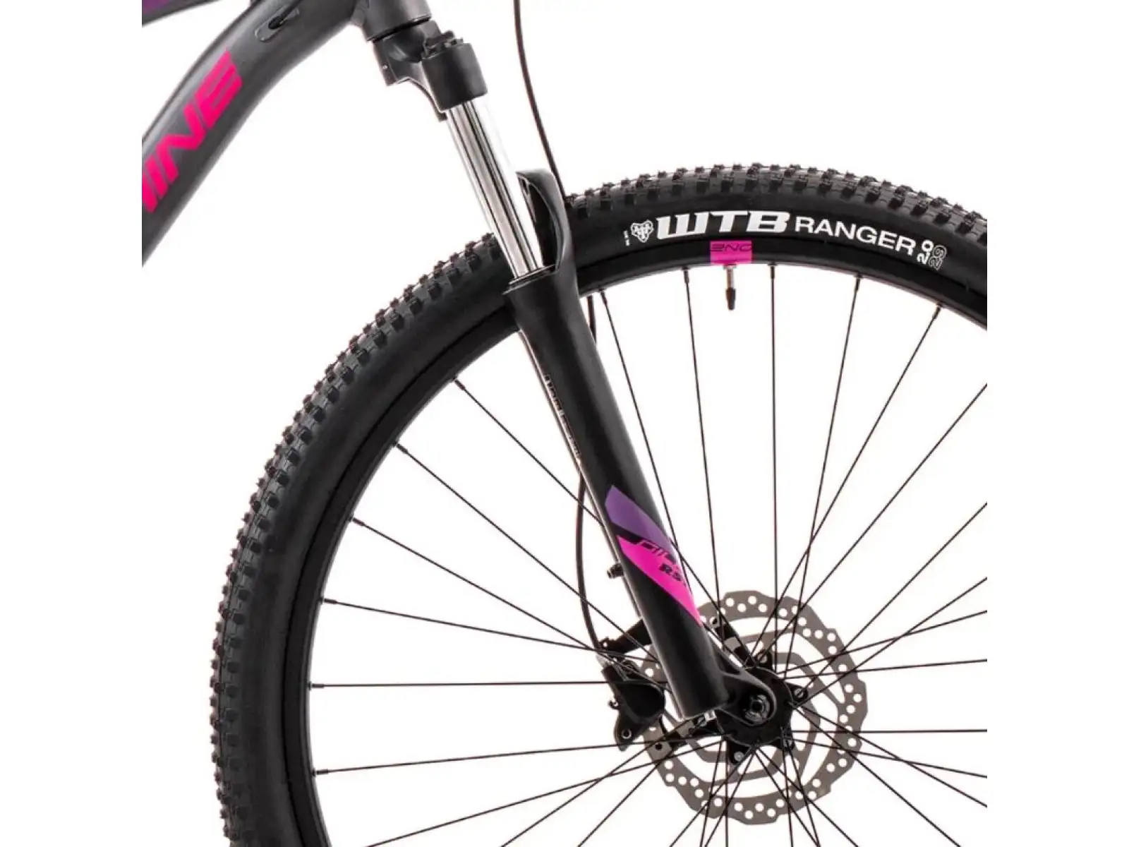 Rock Machine Catherine 10-29 mat anthracite grey/pink/violet rower górski