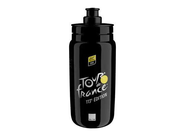 Elite Fly Team Tour de France bidon 550 ml Black Map