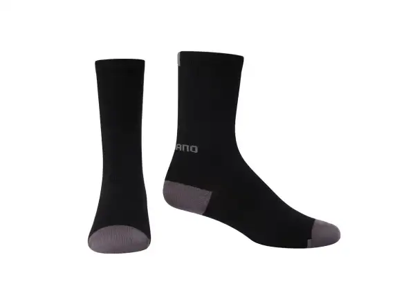 Shimano Performance Wool skarpetki rowerowe czarny