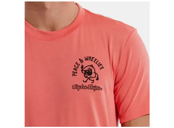 Troy Lee Designs Skyline Ride Tee męska koszulka z krótkim rękawem P&W Melon