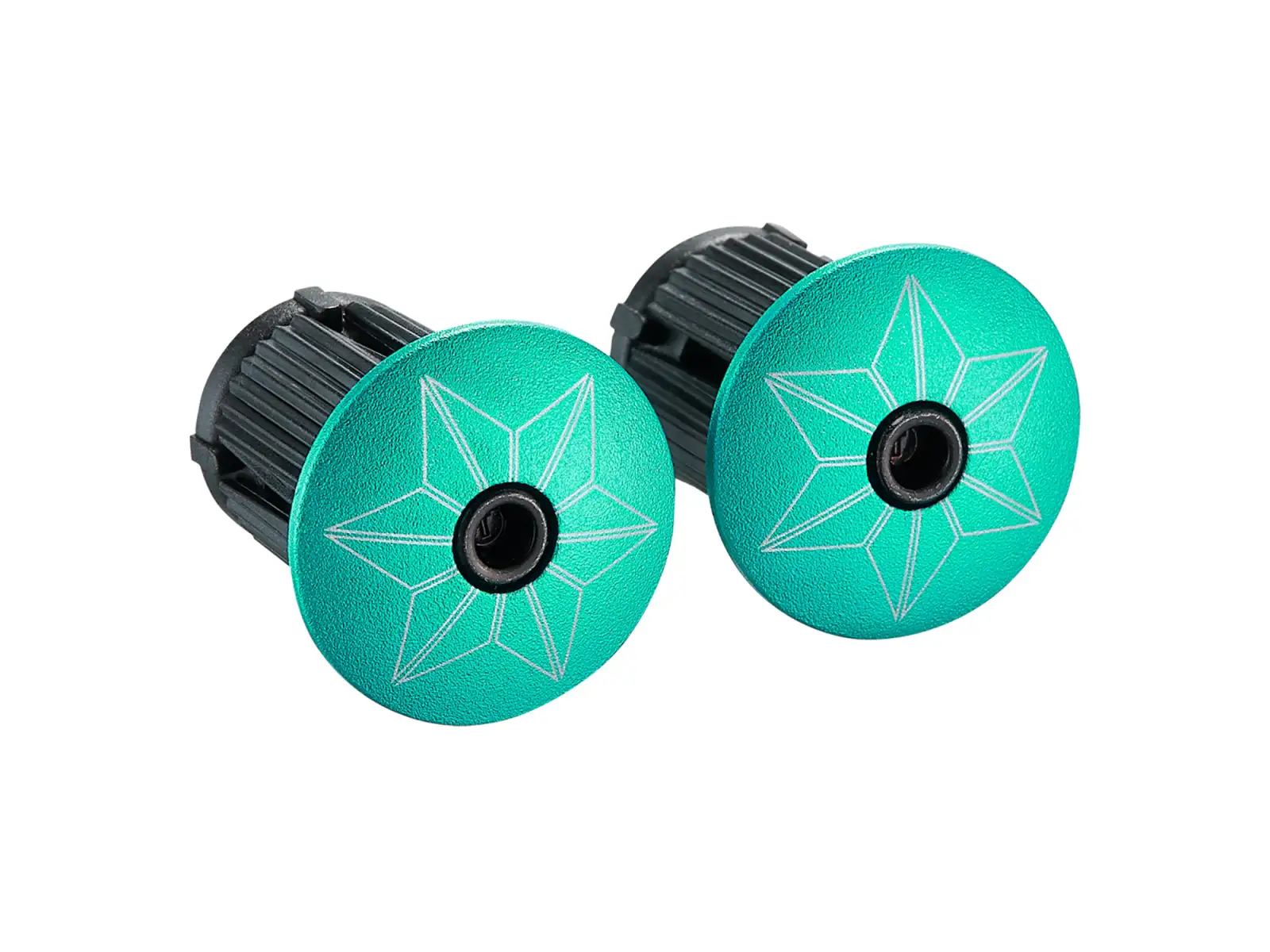 Supacaz Super Sticky Kush Star Fade owijki celeste star fade/celeste plugs