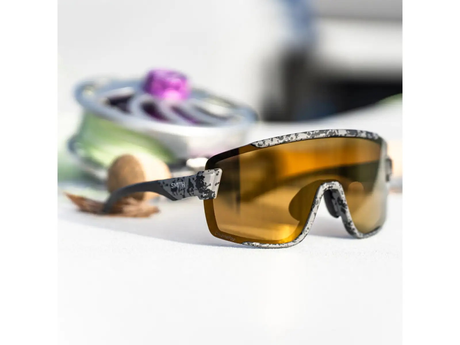 Smith Wildcat okulary Mate Gray/Marble/ChromaPop Polarized Bronze Mirror