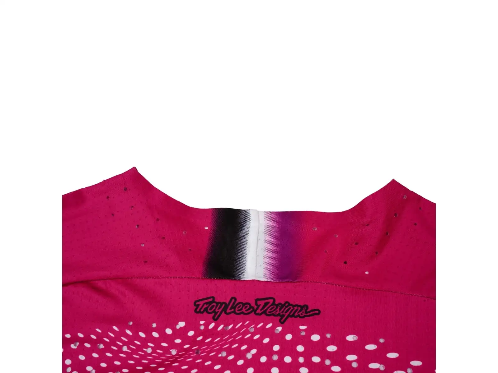 Troy Lee Designs x SRAM Sprint Ultra męska koszulka z długim rękawem Radioscape Fuchsia
