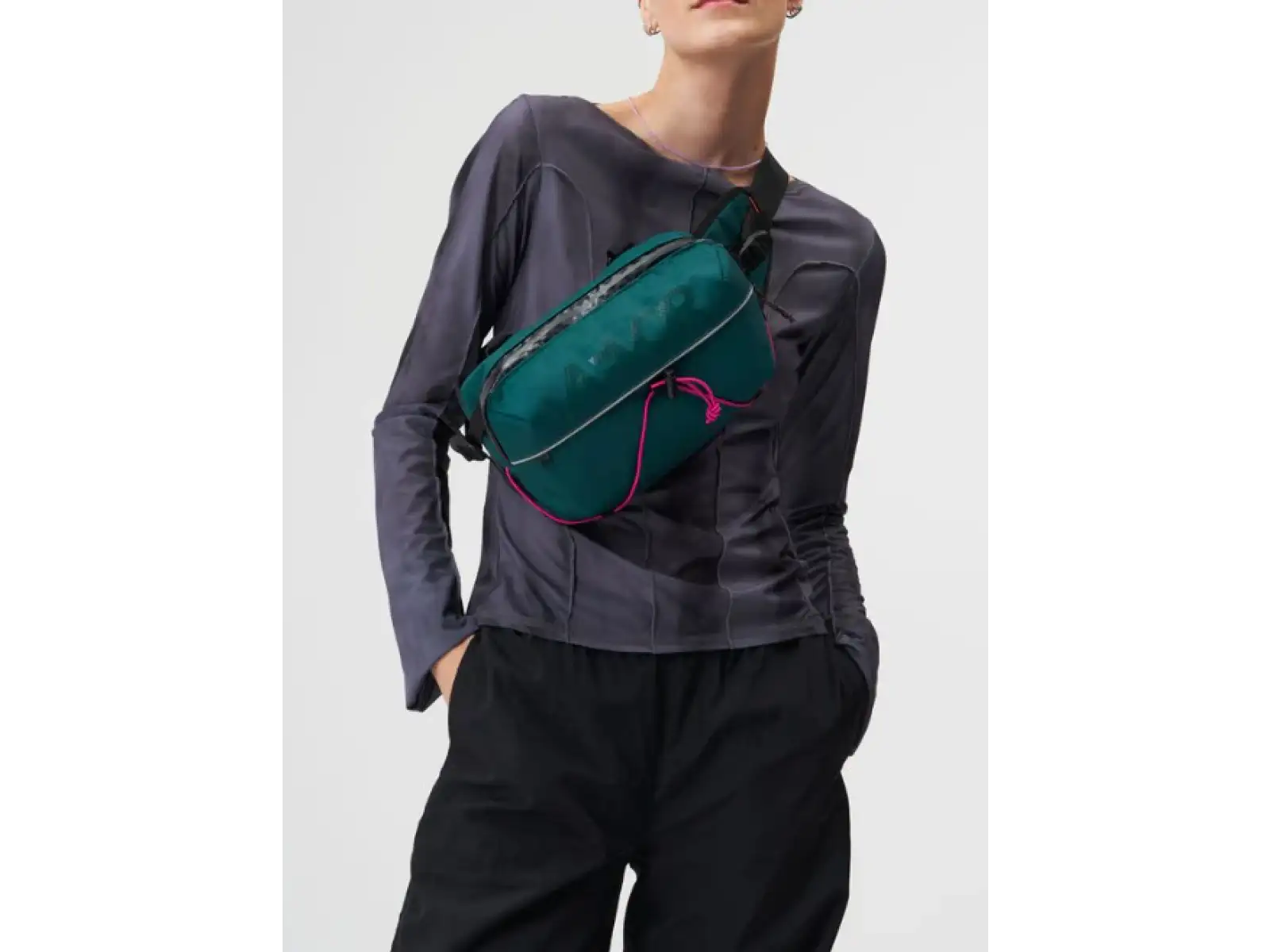 Aevor Bar Bag saszetka na ramię/nerka/kierownica rowerowa Proof Evergreen