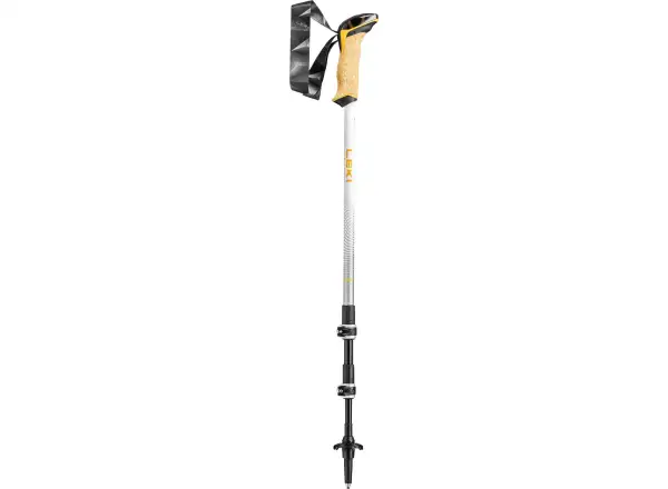 Leki Cressida kije trekkingowe Mango/White/Silver roz. 90-125 cm