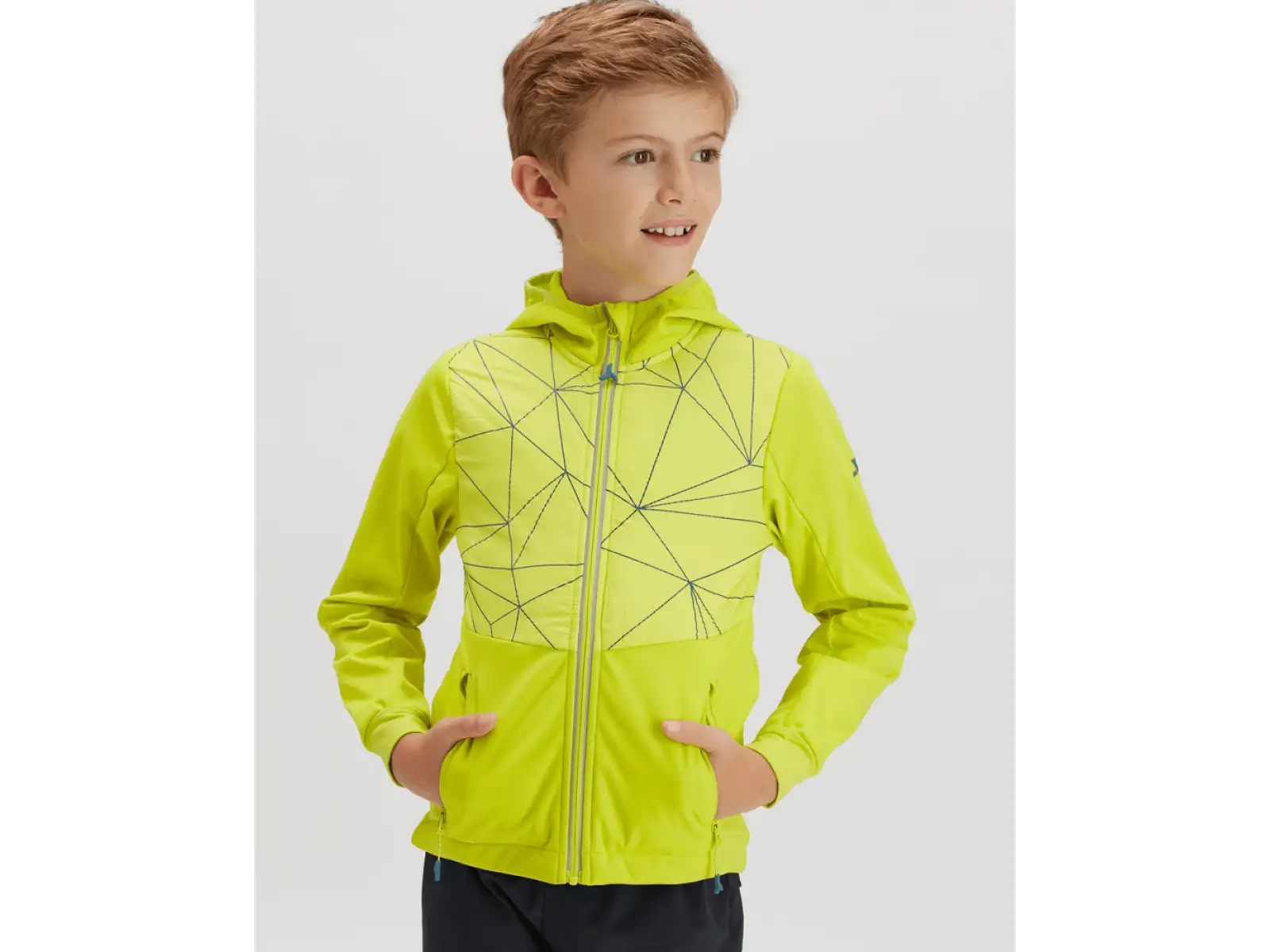 Silvini Rognoza dziecięca kurtka Lime/Ocean