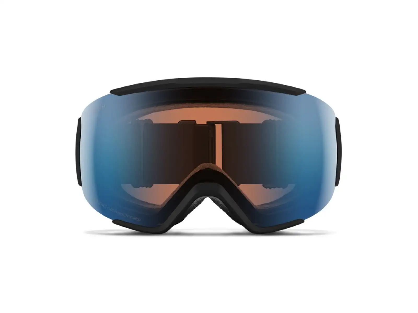 Smith Sequence OTG gogle narciarskie Black / ChromaPop Pro Photochromic Blue Mirror