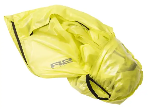 R2 Surly męska kurtka transparentna fluo żółta