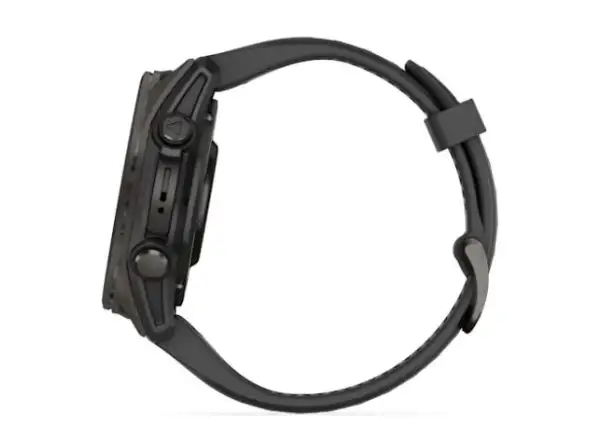 Garmin fenix 8 - 43 mm AMOLED Sapphire inteligentny zegarek Carbon titanium Black/Pebble grey