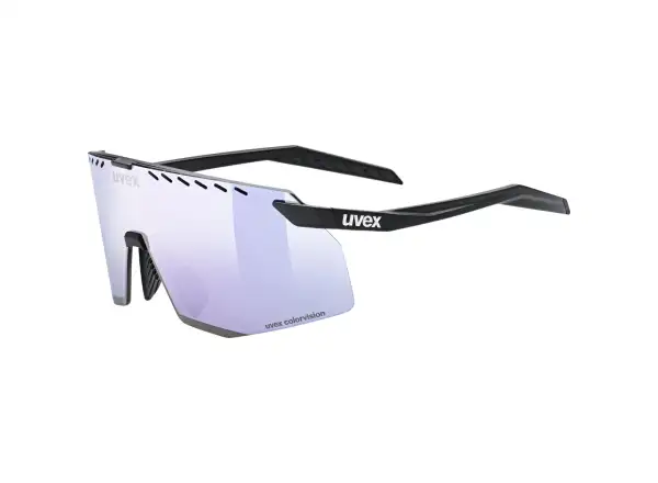 Uvex Pace Stage ColorVision okulary Black Matt/Mirror Lavender