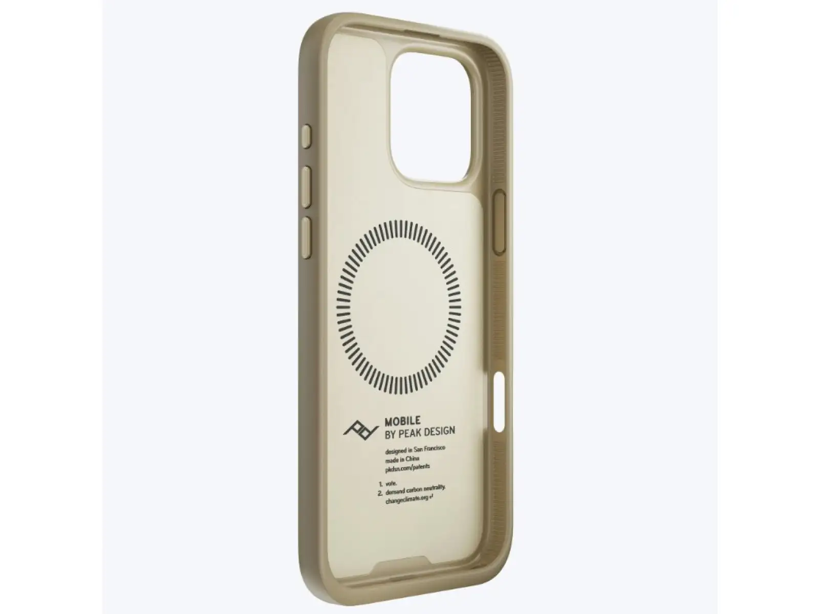 Peak Design Mobile Everyday Clarino Case iPhone 16 Pro Max etui na telefon Bone