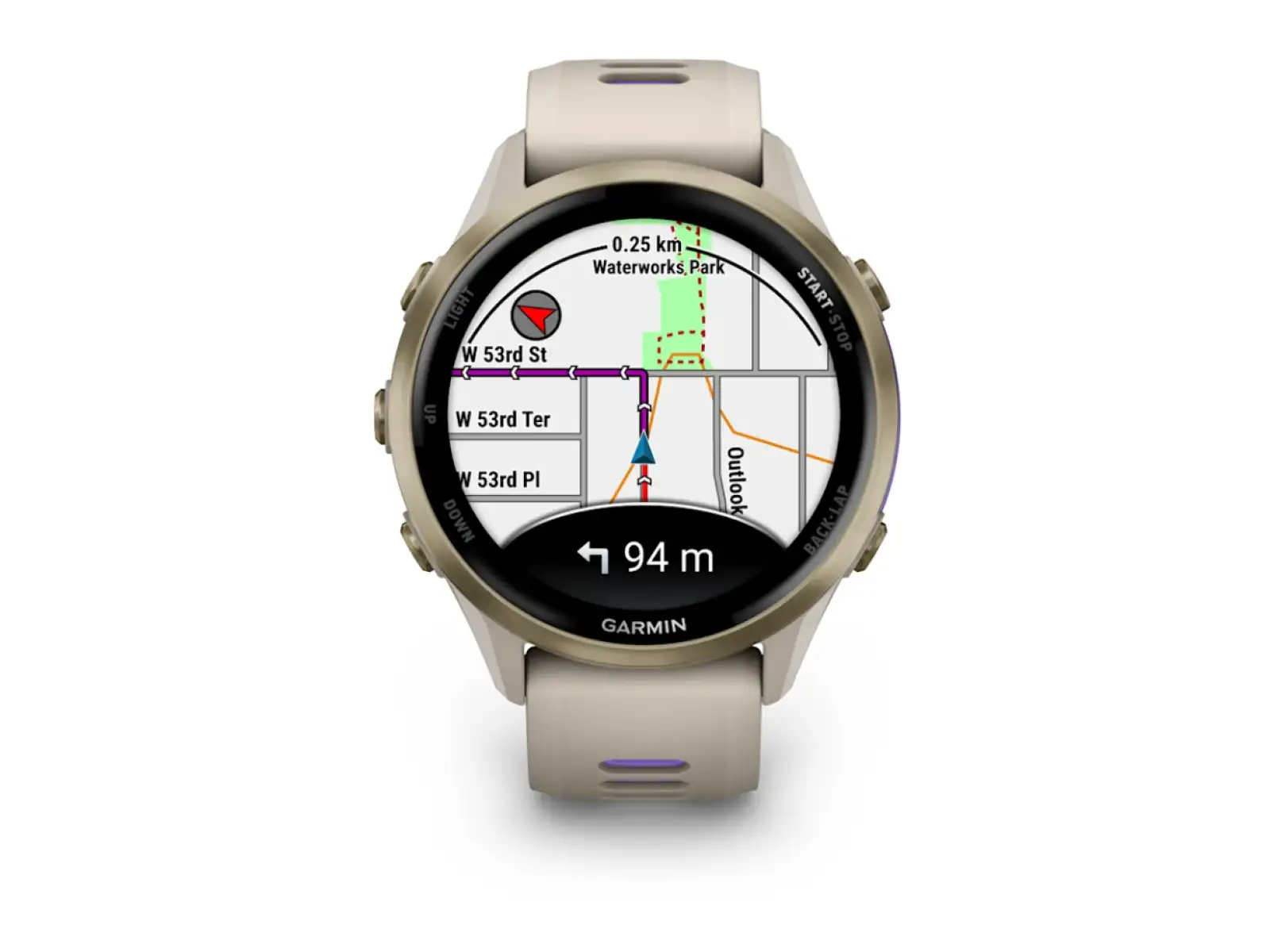 Garmin Forerunner 970 inteligentny zegarek French Grey/Indigo