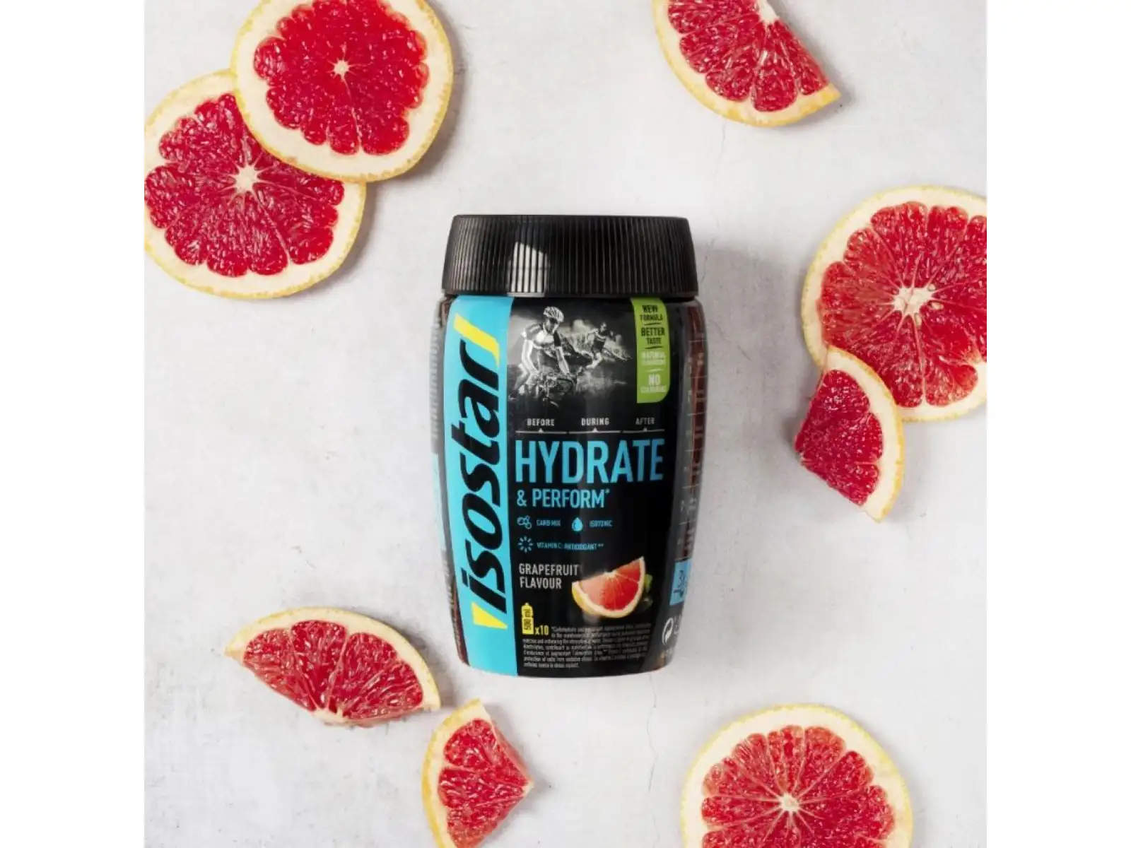Isostar Hydrate & Perform napój izotoniczny 400 g grejpfrut