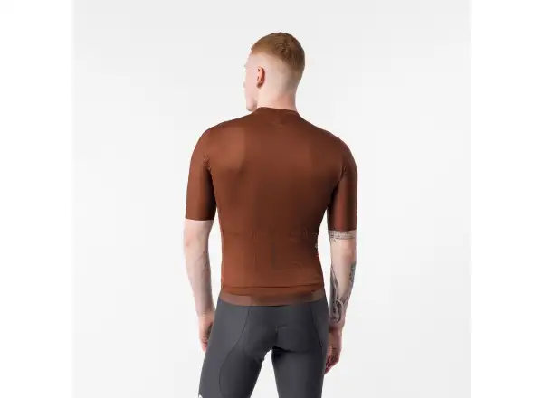 Castelli Espresso 2 męska koszulka rowerowa krótki rękaw Deep Mocha