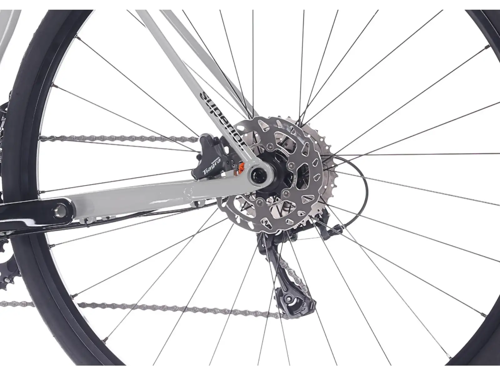 Superior X-Road 6.3 GF rower szosowy gloss grey / black