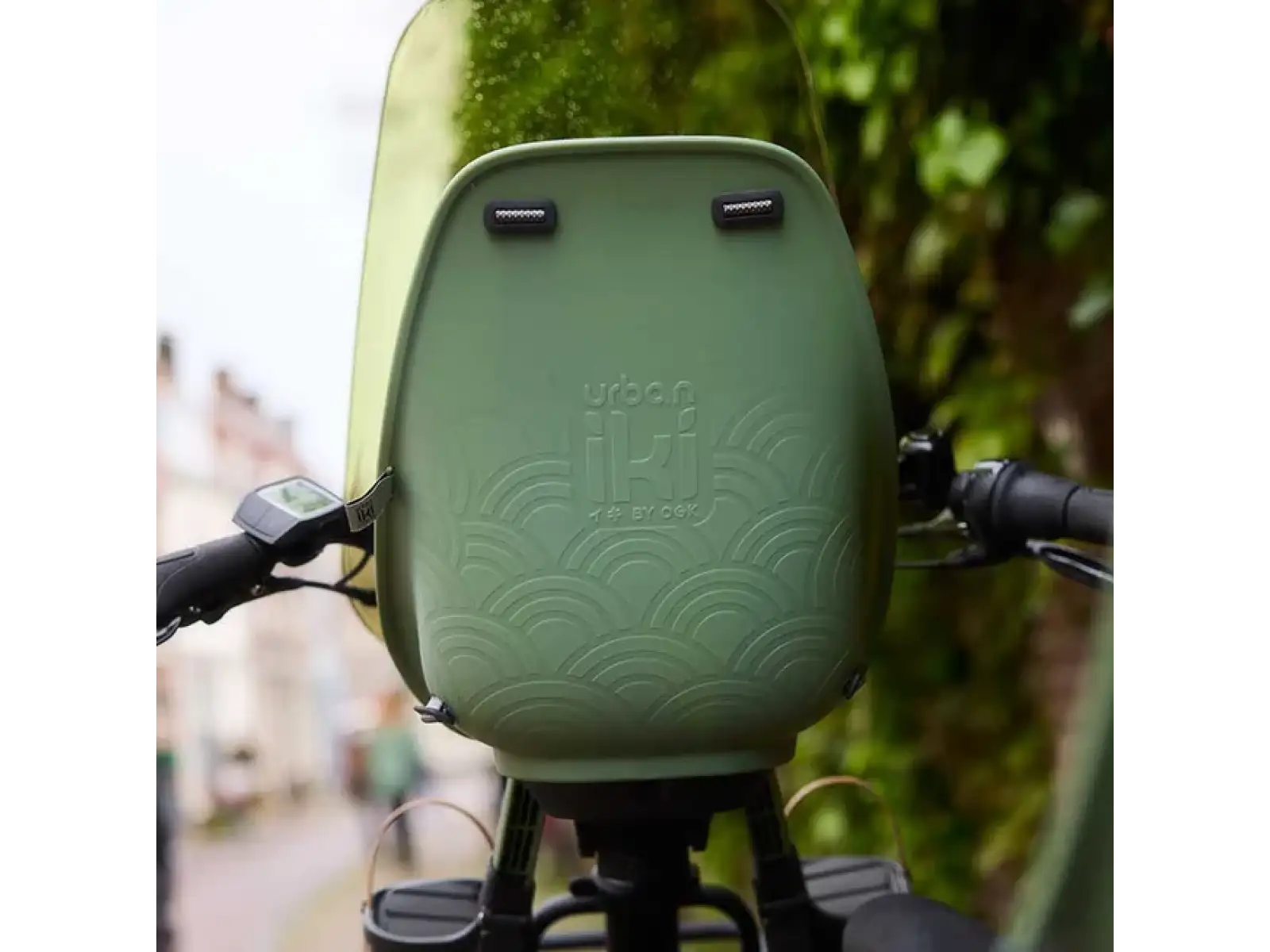 Urban Iki Ta-ke przednie siedzisko z adapterem MTB/ATB Icho Green/Bincho Black