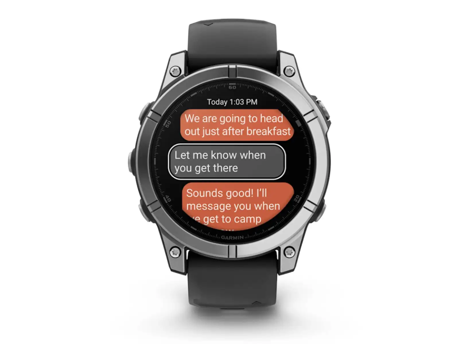 Garmin fenix E - 47 mm AMOLED inteligentny zegarek Slate Grey Steel