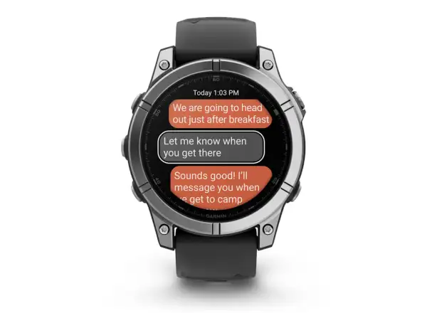 Garmin fenix E - 47 mm AMOLED inteligentny zegarek Slate Grey Steel
