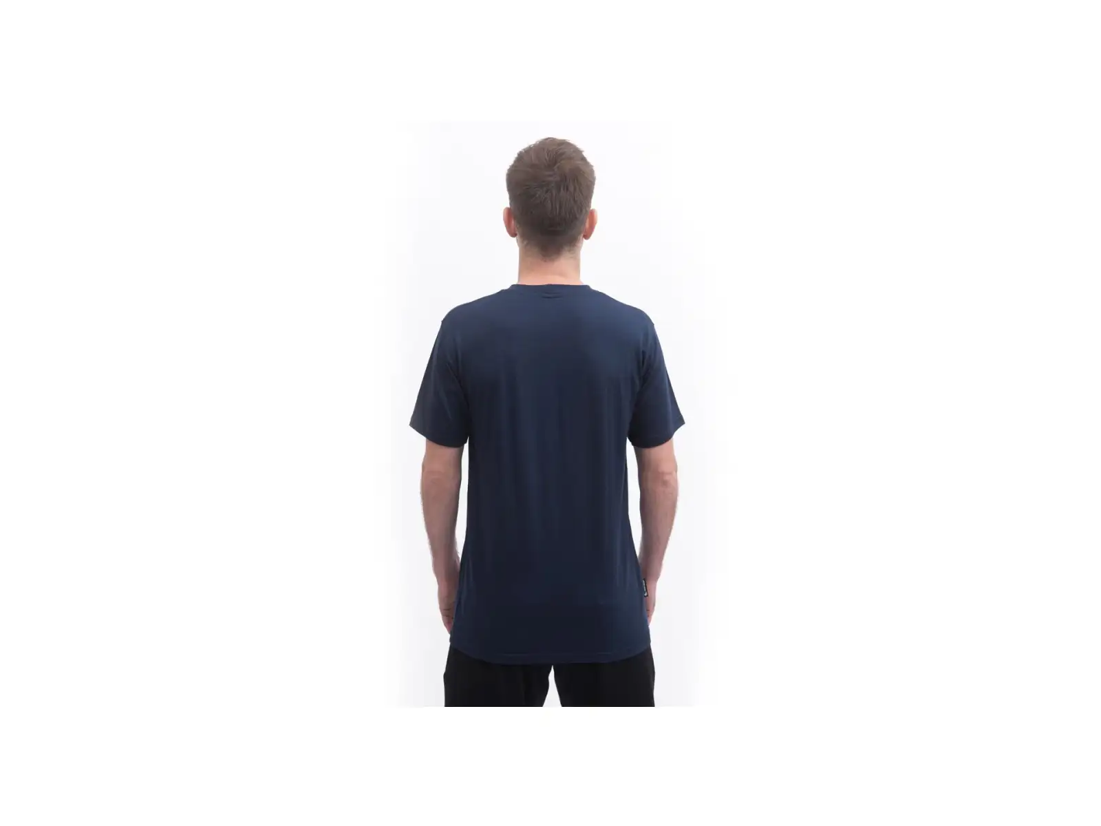 Sensor Merino Active Outside męska koszulka z krótkim rękawem Deep Blue